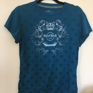 SF Hard Cafe t-shirt 💙💙size XL